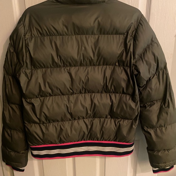 G/FORE Olive Green Women's Puffer Jacket - Picture 4 of 6